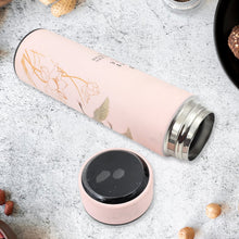 Printed Smart Vacuum Insulated Water Bottle (1 Pc / 500 ML Approx / Multicolor)